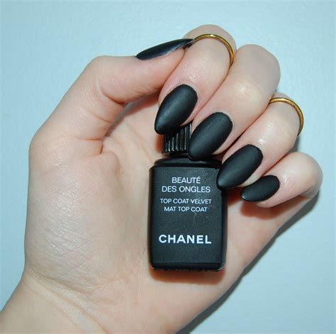 chanel matte black nail polish review|best rated Chanel nail polish.